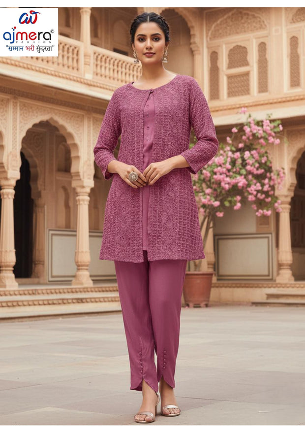Designer Premium Pakistani Co-Ord Set for Women | JPF-2105