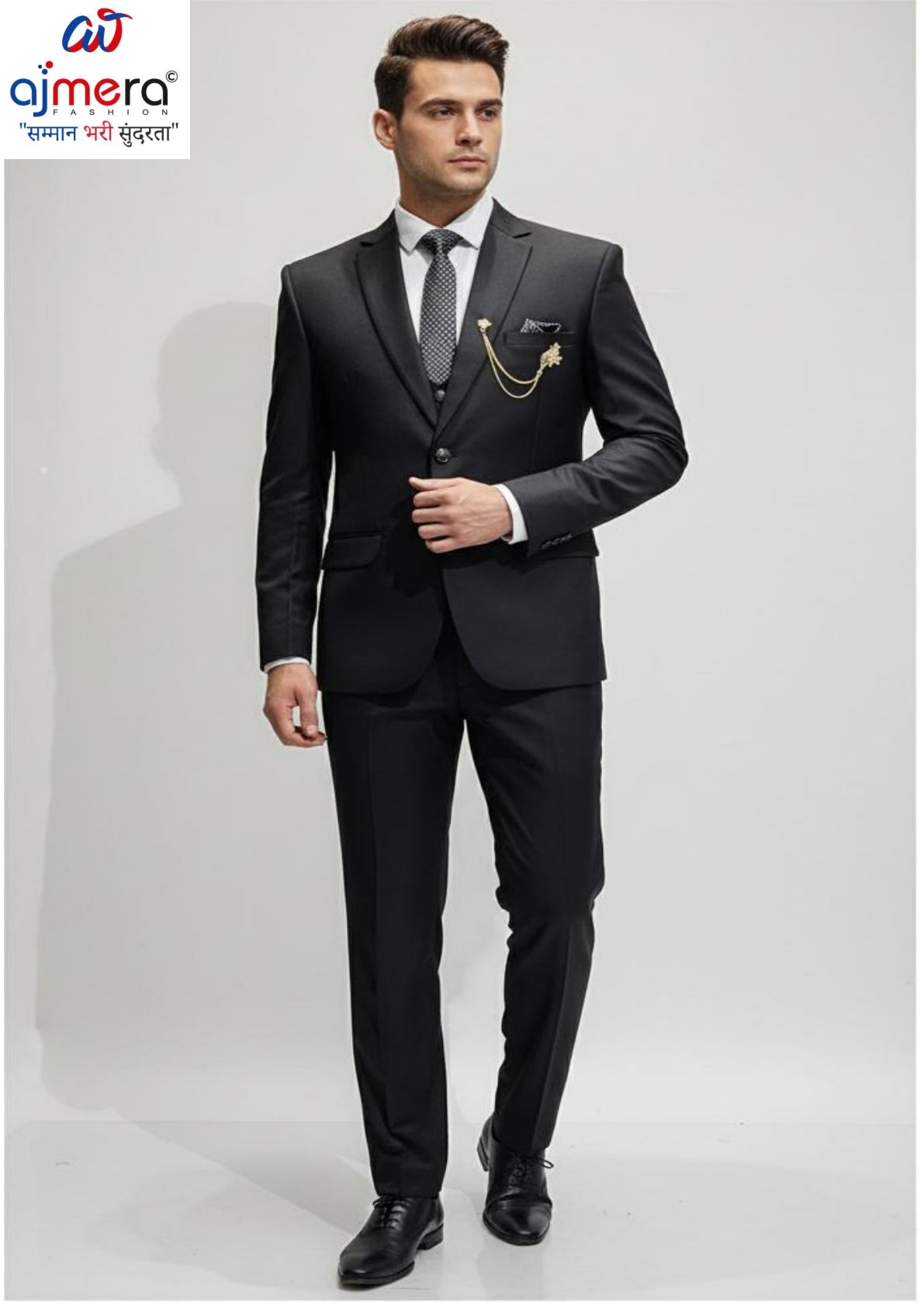 Premium Men's Coat Pant Set for Business & Party Wear | JDW-DOLPHIN