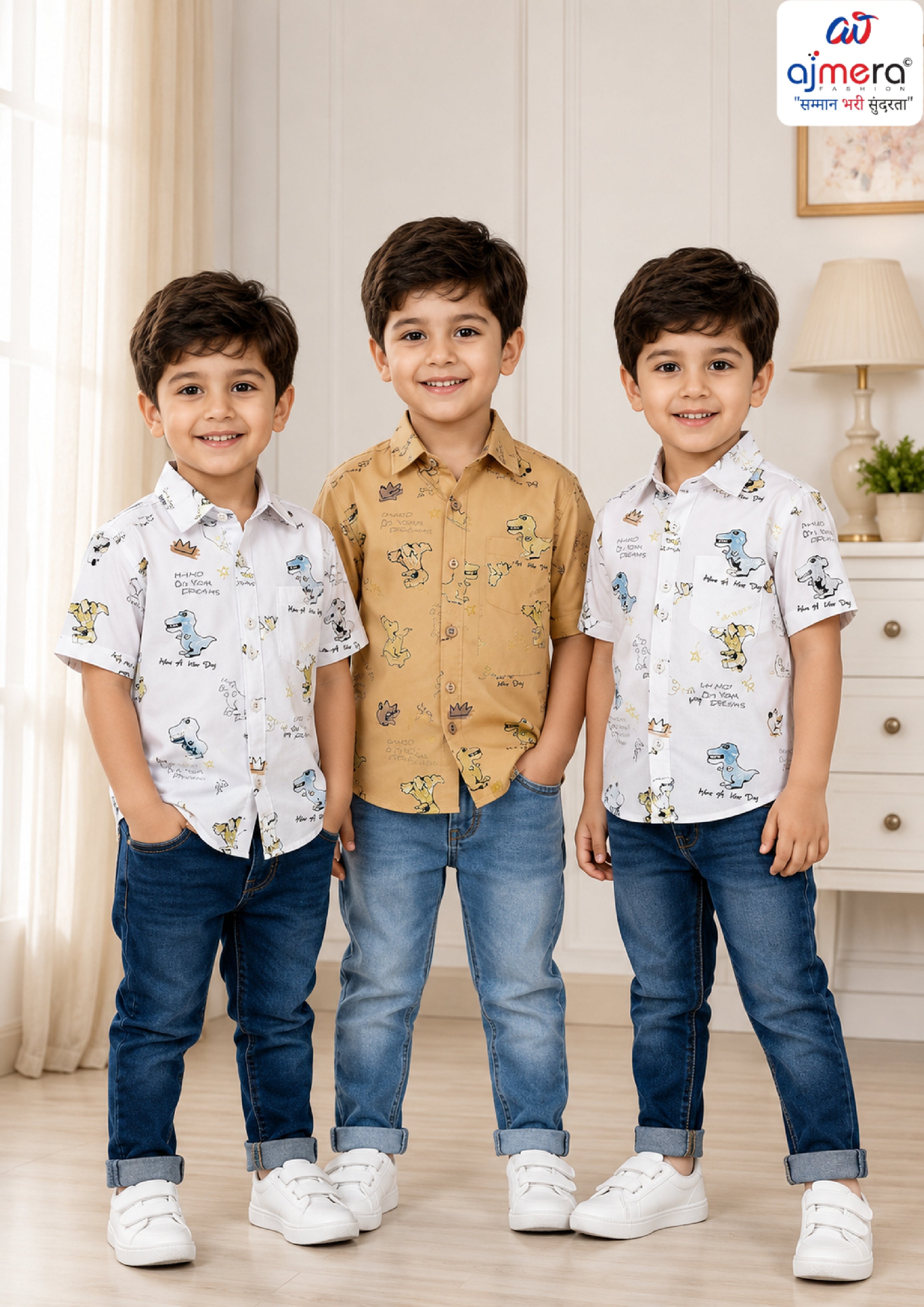 Kids Shirt Wholesale in Surat | SYA-11646-MAY26