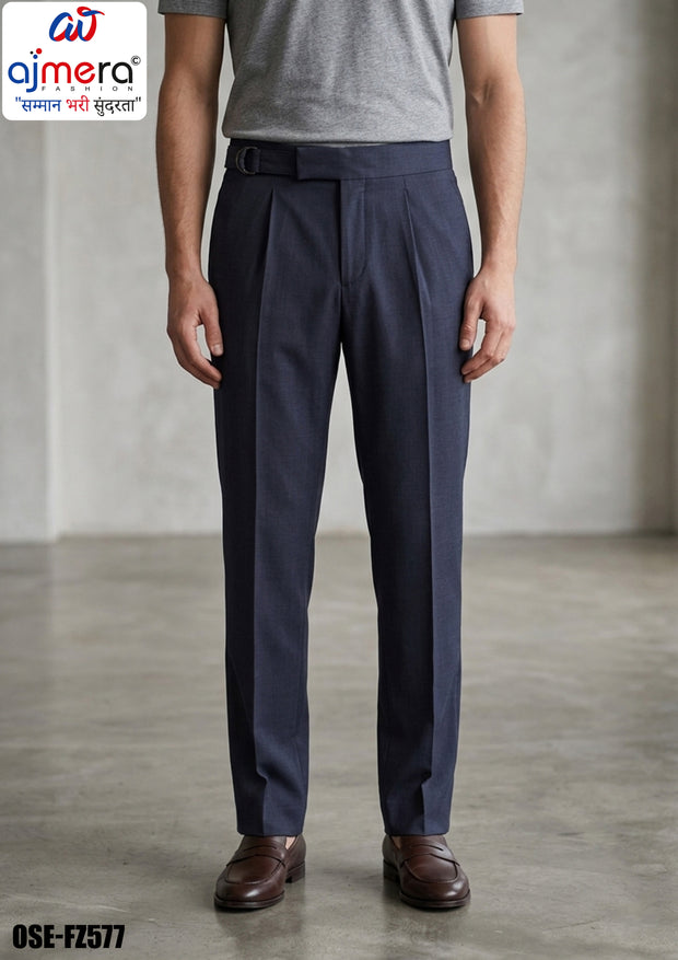 Premium Men's Formal Pant for Office & Business Wear | OSE-FZ577