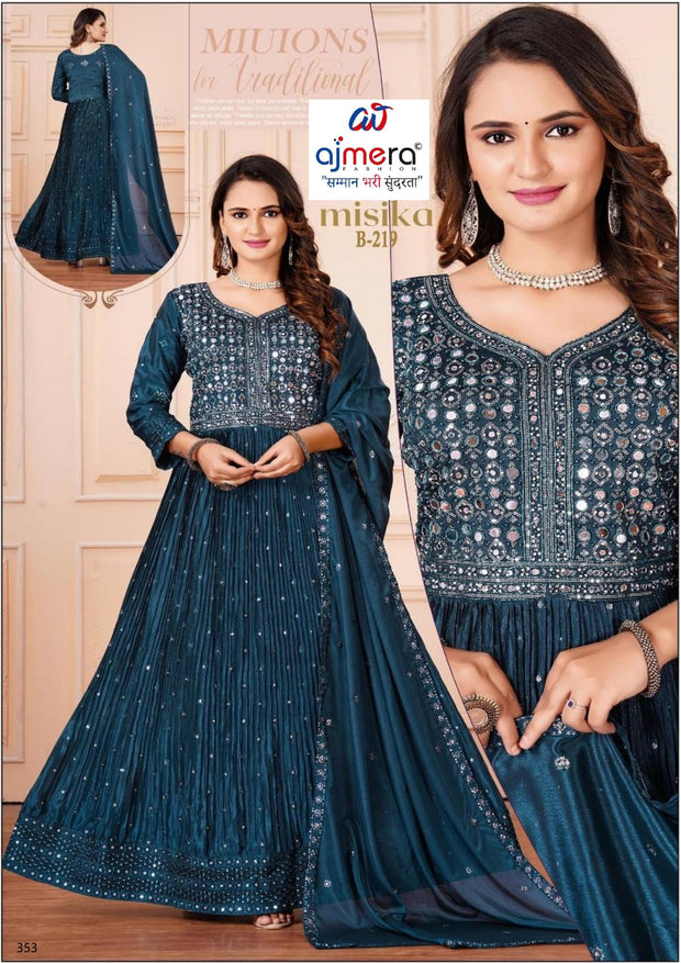 Designer Gown for Women | MOE-B219-XXL