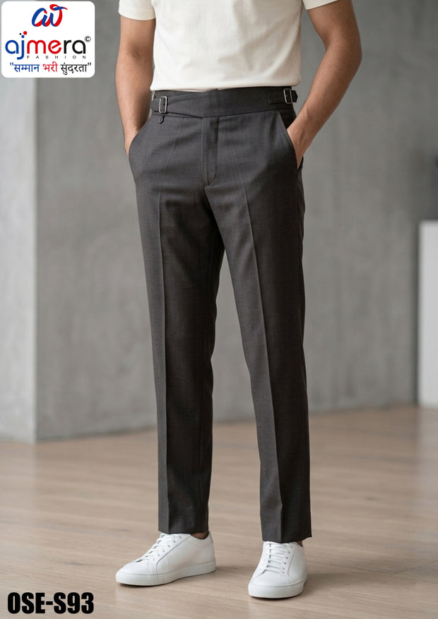 Premium Men's Formal Pant for Office & Business Wear | OSE-SR93