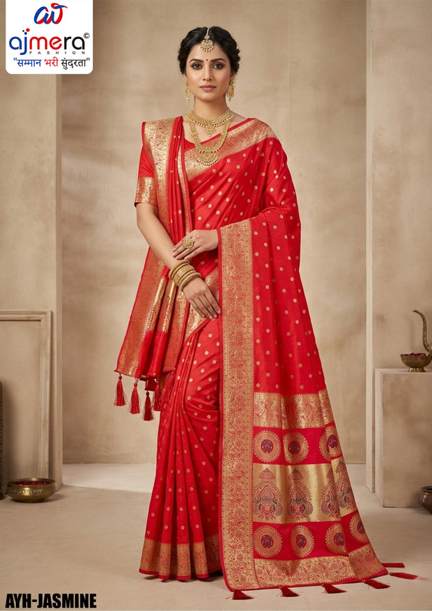 Rich Pallu Jacquard Silk Saree With Blouse Piece | AYH-LILY