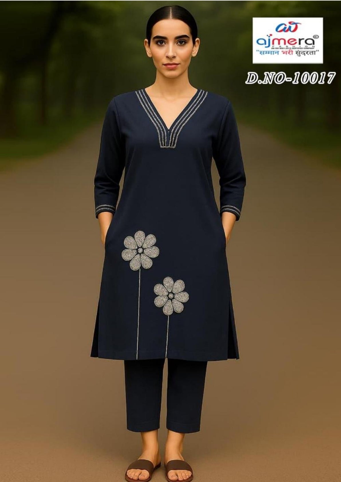 Designer Co-Ord Kurti Set for Women | SDE-10017