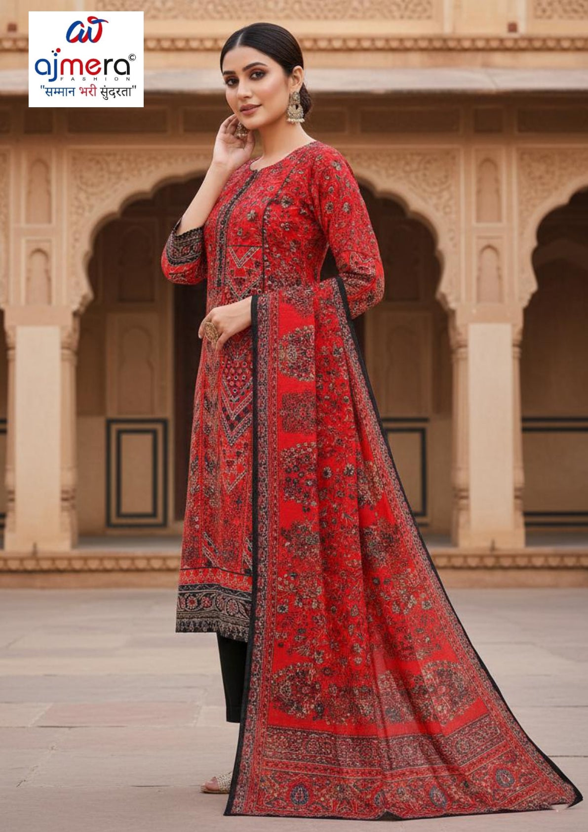 Designer Kurti Pant Dupatta Set for Women | YDP-VIDHI