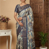 Adhira Viscose Saree with Blouse for Premium Ethnic and Wedding Wear | ALL-ADHIRA-283
