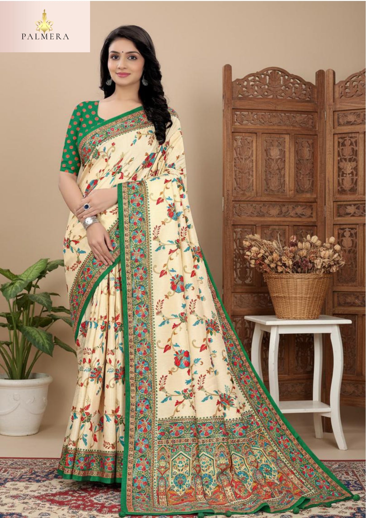 Ganga Silk Saree with Blouse for Premium Ethnic and Designer Wear | ALL-GANGA-31