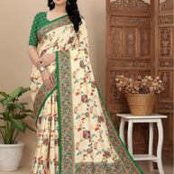 Ganga Silk Saree with Blouse for Premium Ethnic and Designer Wear | ALL-GANGA-31