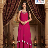 Elegant Fandy Designer Party Wear Gown for Women | OSC-1008