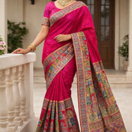 Palmera Saree Manufacturer and Palmera Saree Supplier | ALL-NAZAKAT-130
