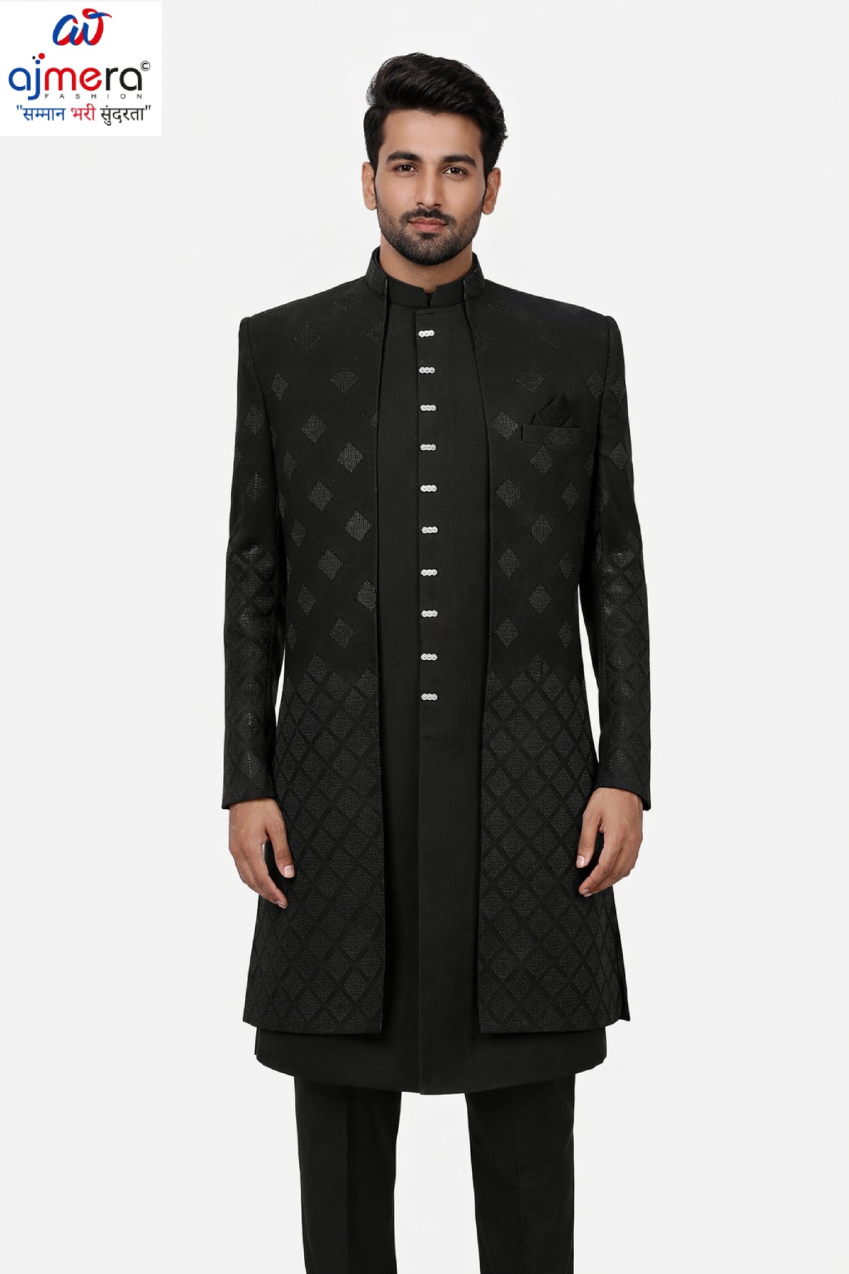 Premium Men's Indo Western for Wedding & Party Wear | SNA-MIN11543