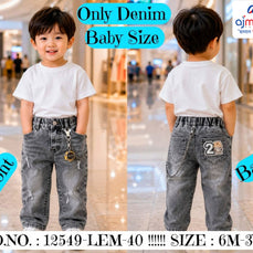 Kids Jeans Wholesale in India | SYA-12549-LEM40