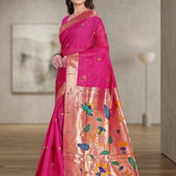 Classic Jacquard Silk Saree with Blouse Piece for Elegant Traditional Look | TUL-SAFARI COTTON VOL-04