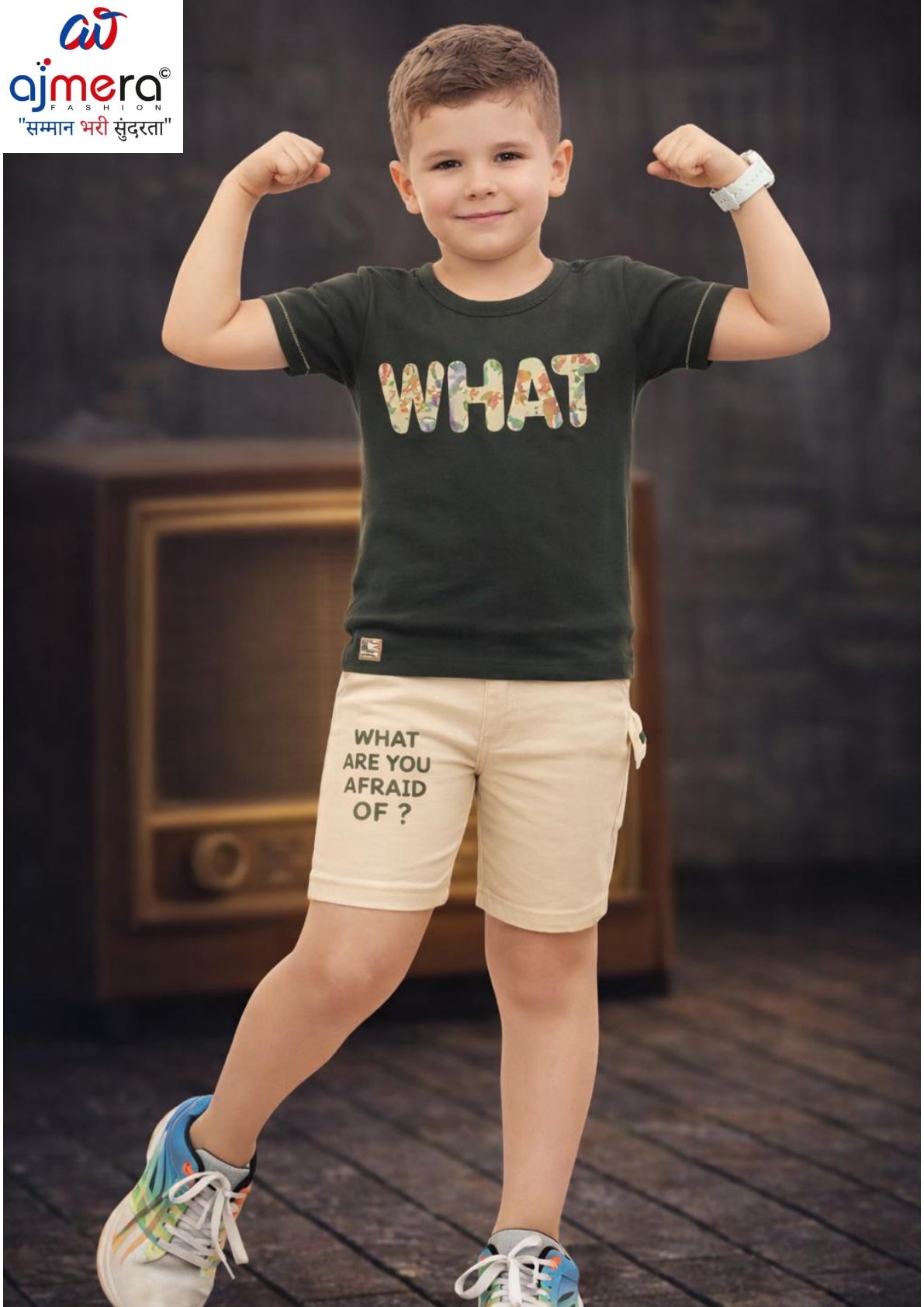 Kids T-Shirt & Pant Set Wholesale | SEM-1423-1