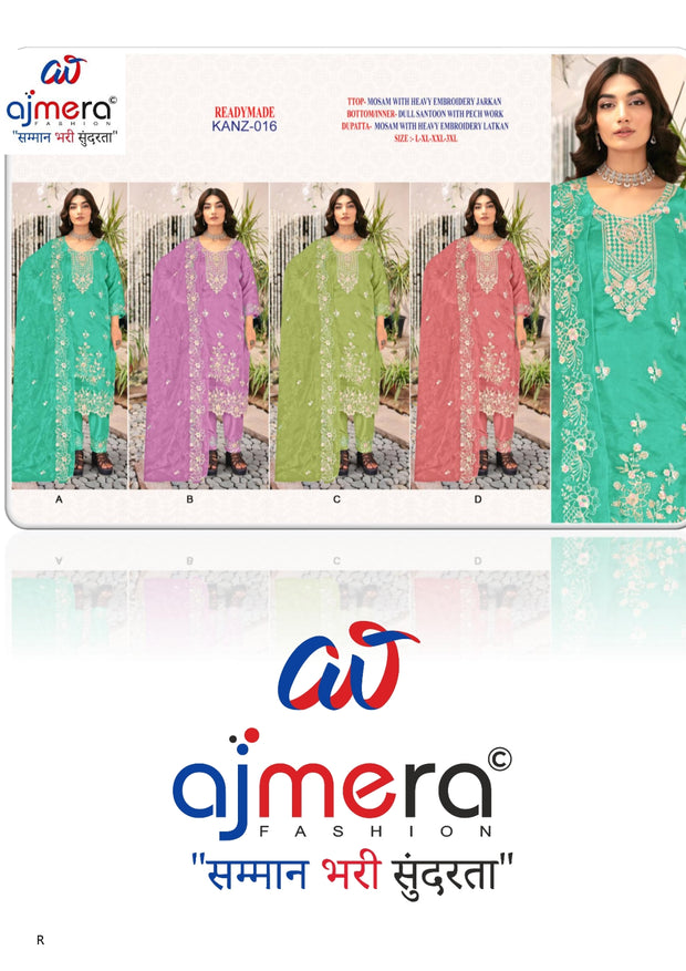 Designer Kanz Pakistani Suit for Women | HCP-KANZ-016