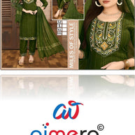 Plus Size Designer Kurti Set for Women | SDE-3881