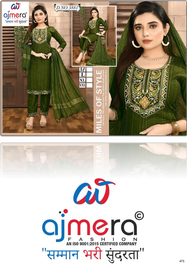 Plus Size Designer Kurti Set for Women | SDE-3881