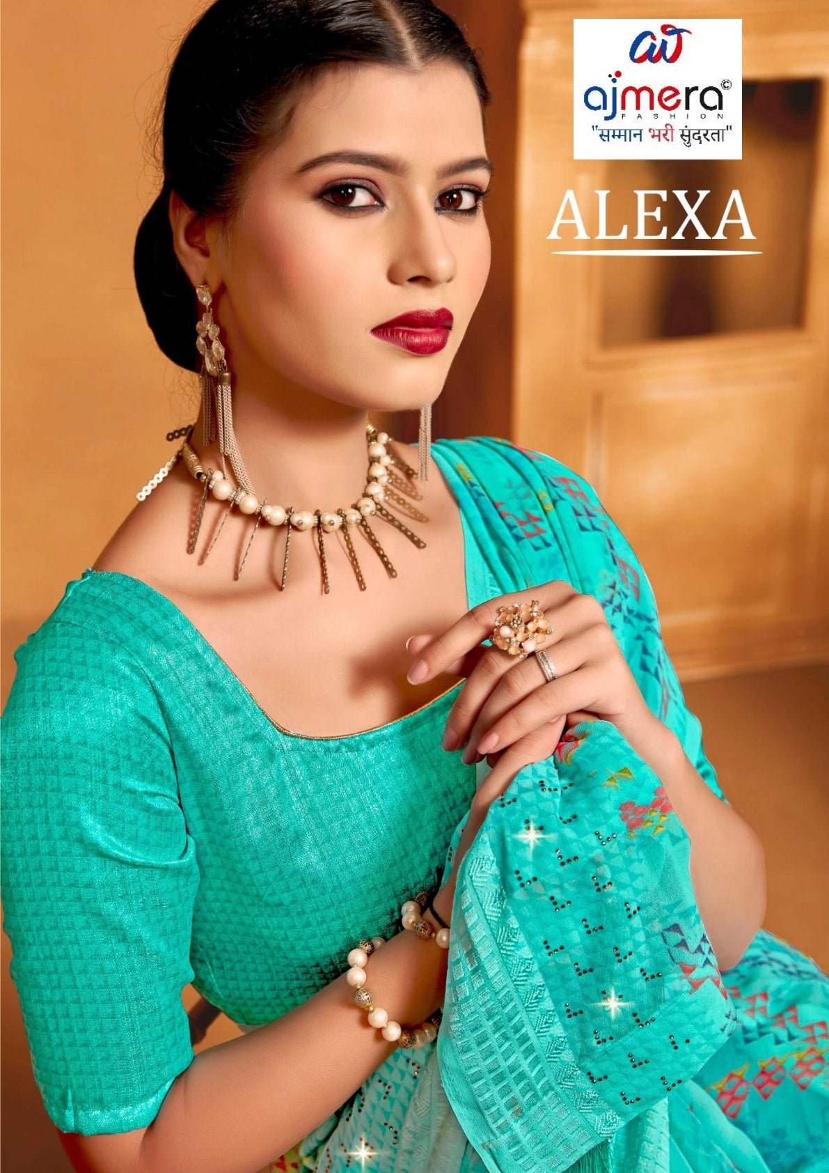 Designer Printed Saree with Blouse Piece for Special Occasions  RDD-ALEXA