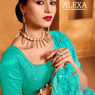 Designer Printed Saree with Blouse Piece for Special Occasions  RDD-ALEXA
