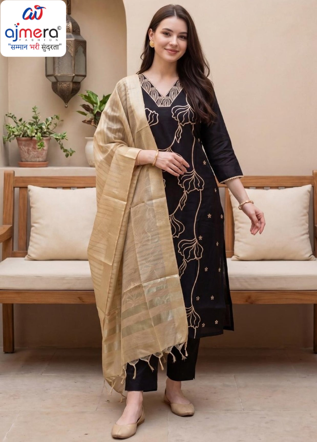 Designer Premium Ethnic Kurti Collection for Women | INDO-BB9KH534