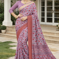 Graceful Rapier Silk Matching Saree With Blouse Piece | ANT-GOURI-1