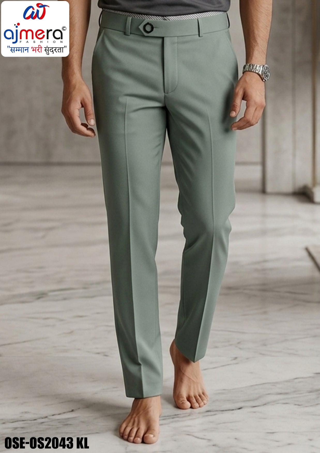Premium Men's Formal Pant for Office & Business Wear | OSE-OS2043 KL