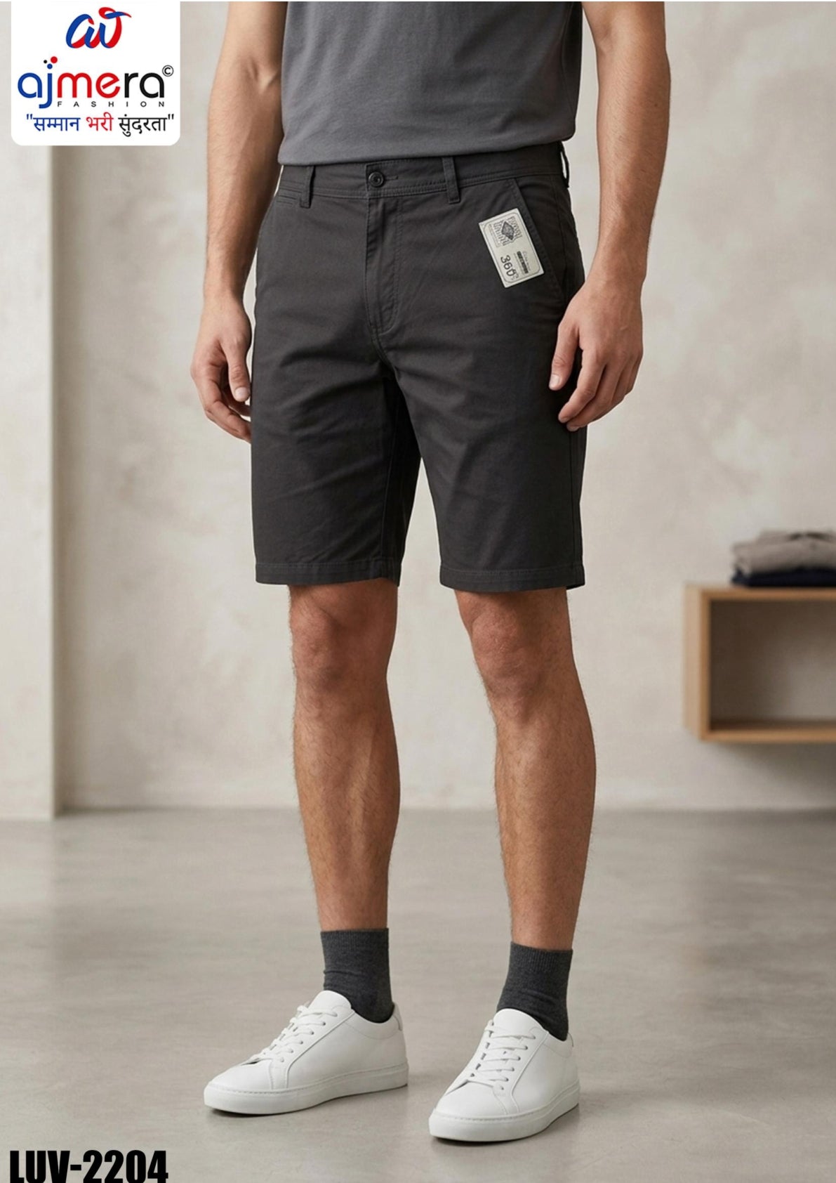Premium Men's Capri for Casual & Everyday Wear | LUV-2204