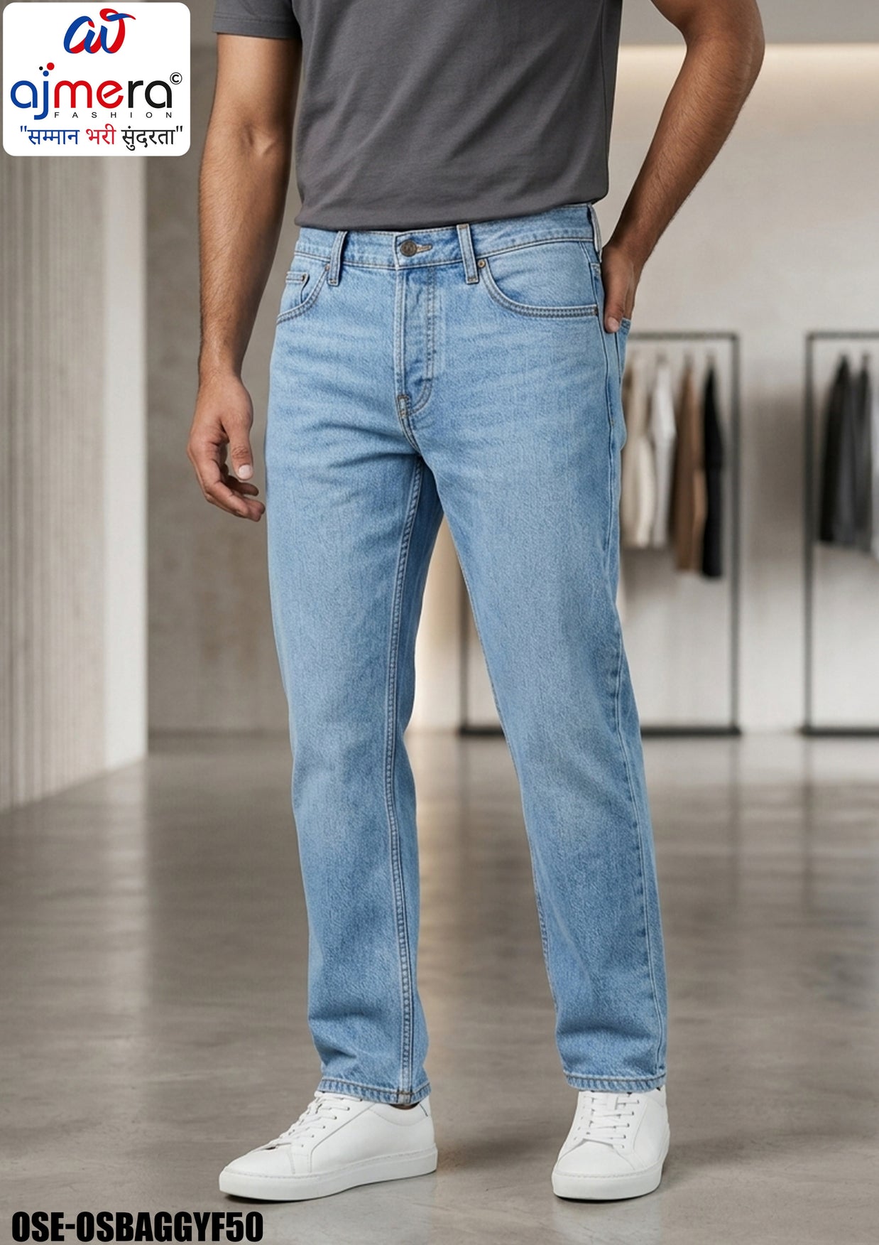 Premium Men's Jeans for Casual & Everyday Wear | OSE-OSBAGGYF50