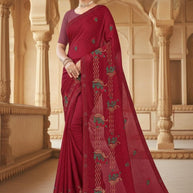Direct Saree Manufacturer with Blouse Piece for Premium Ethnic and Traditional Wear | VKM-GABBAR