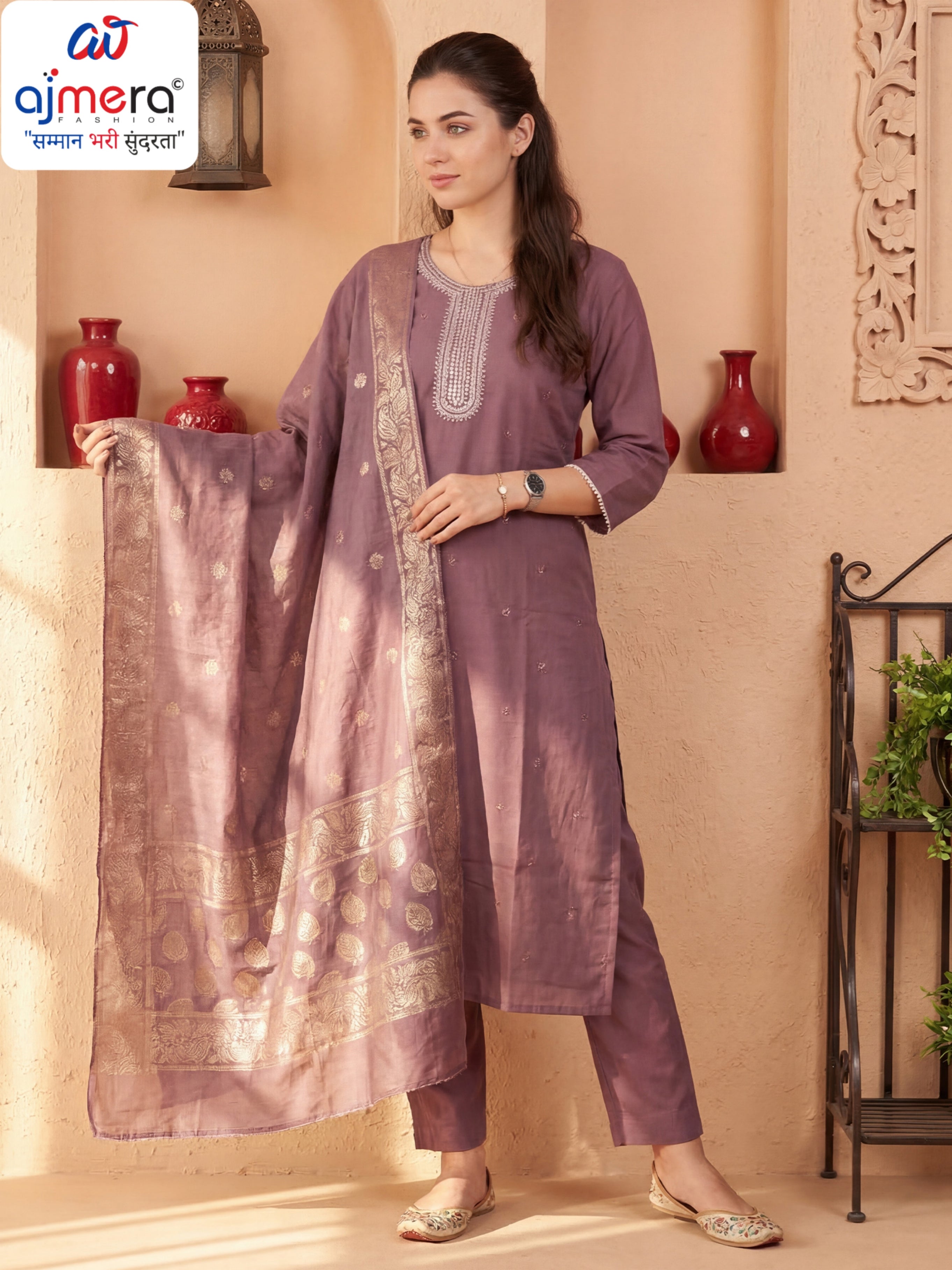 Designer Premium Ethnic Kurti Collection for Women | INDO-BB9KH381