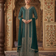 Elegant Jorjet Designer Party Wear Gown for Women | PSN-628