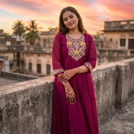Elegant Designer Palmera Ethnic Kurti Set for Women | MIK-359D