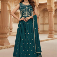 Designer Georgette Gown for Women | SHP-1569