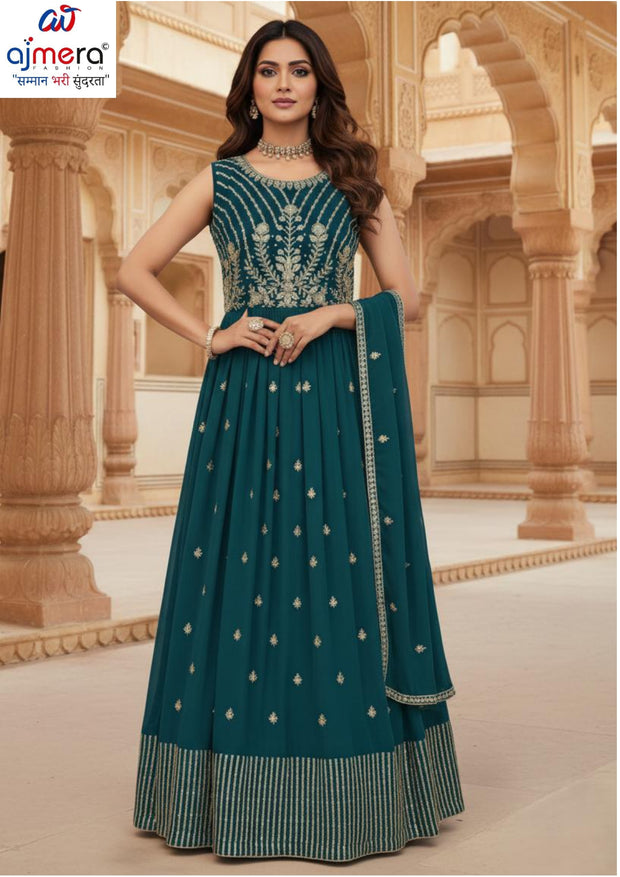 Designer Georgette Gown for Women | SHP-1569