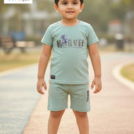Kids T-Shirt & Pant Set Wholesale in India | TBA-7306