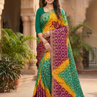 Premium Cotton Saree with Blouse Piece for Premium Ethnic and Traditional Wear | TLS-PARIMALA BP