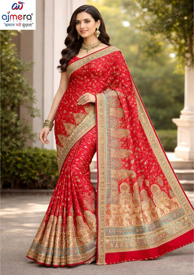 Elegant Printed Saree with Designer Blouse Piece for Festive Wear | VDT-PEARL-2