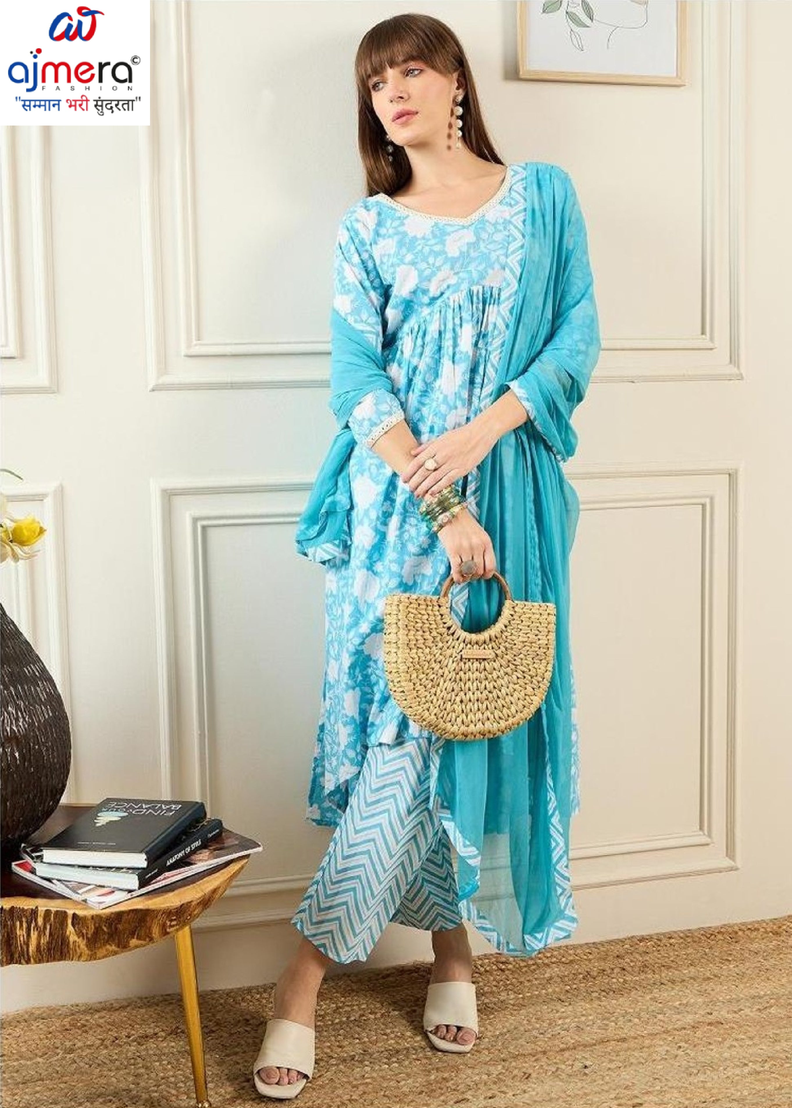 Designer Premium Kurti Collection for Women | INDO-KH0BL5521