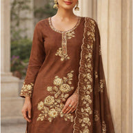 Premium Viscose Unstitched Suit Set | AAR-HEENA