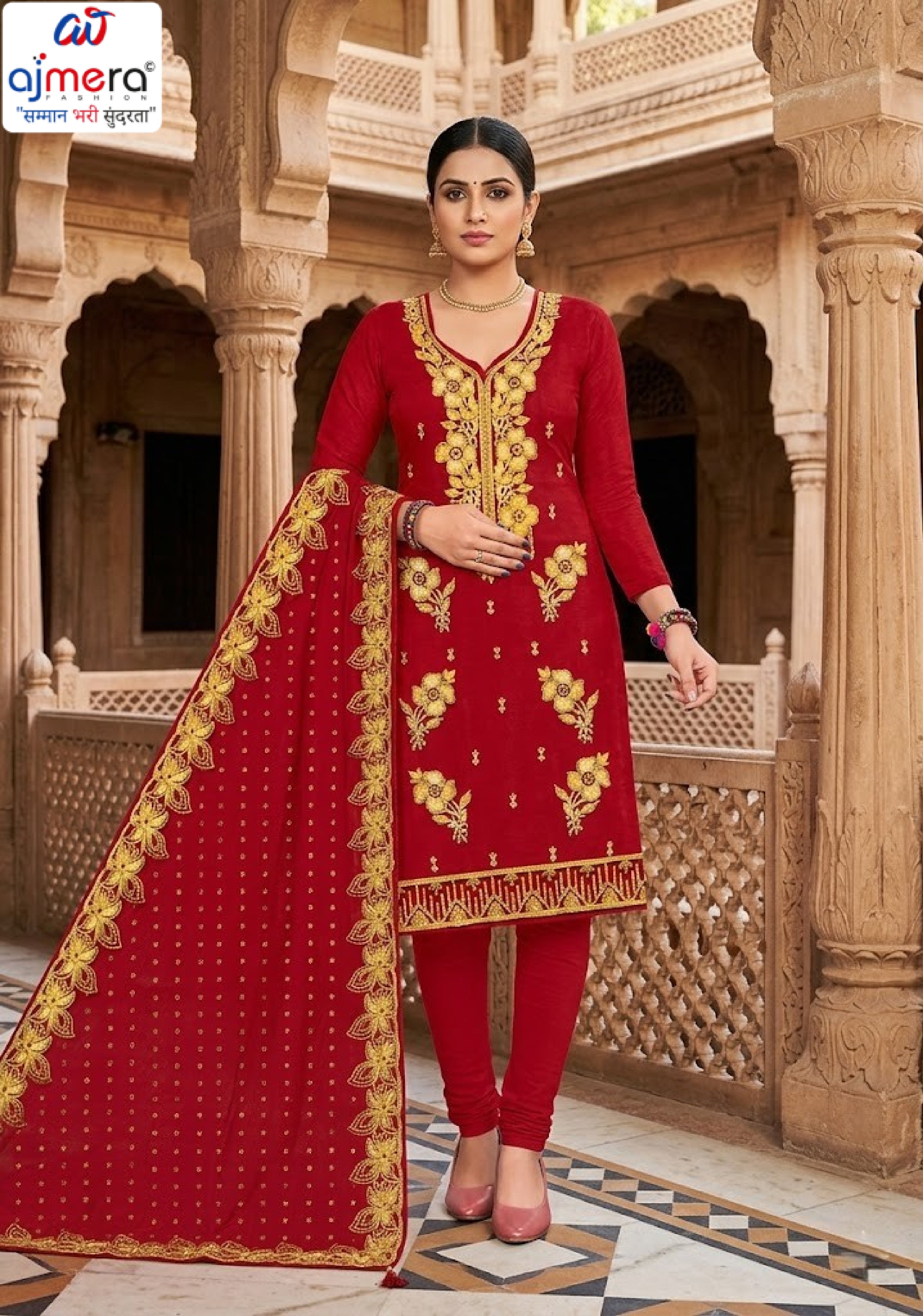 Designer Jaam Unstitched Dress Material | RPY-SHANTIPRIYA