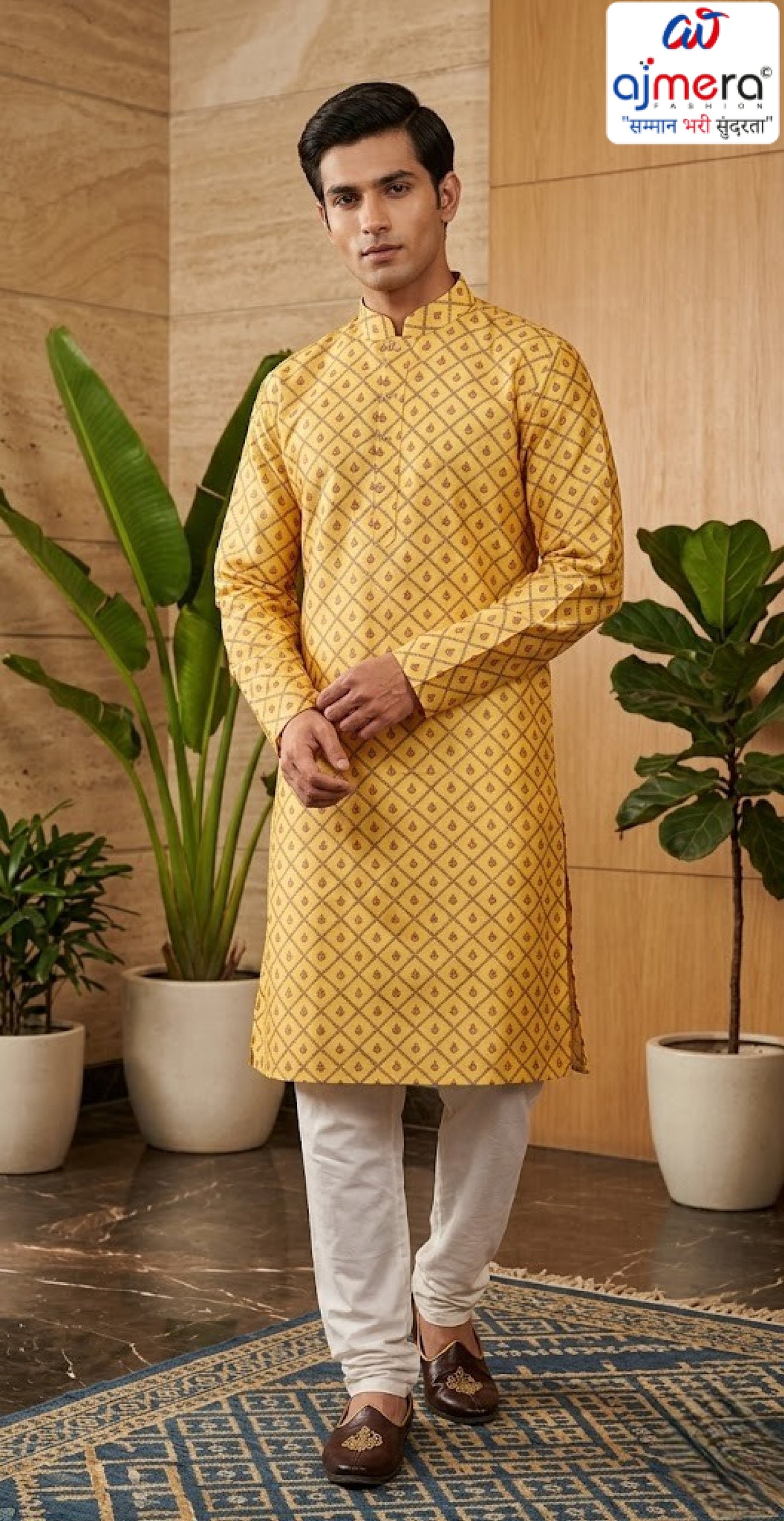 Premium Men's Kurta for Festive & Traditional Wear | KHE-MANGO-1601