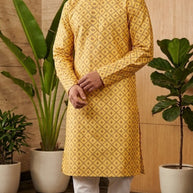 Premium Men's Kurta for Festive & Traditional Wear | KHE-MANGO-1601