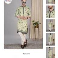Premium Men's Kurta & Payjama for Wedding & Festive Wear | SNA-MKP12458