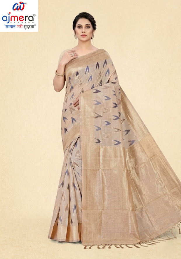Fashionable Jacquard Silk Saree with Blouse Piece for Special Events | TUL-HIMANI COTTON VOL-03