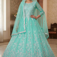 Designer Net Gown for Women | KTX-69101