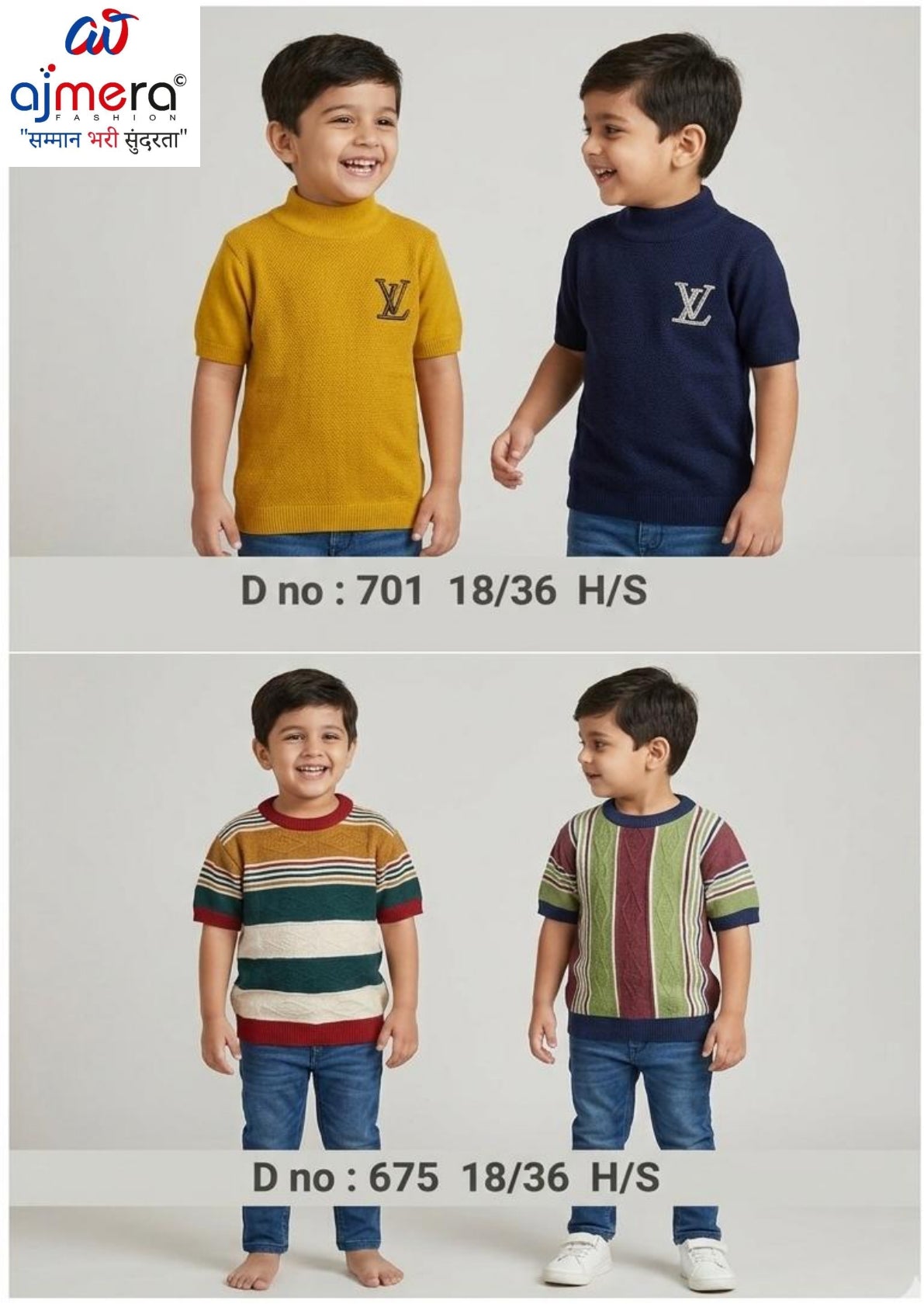 Wholesale Kids Cotton T-Shirt | SCE-KIDS HALF SLEEVE-18X36