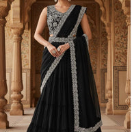 Designer Georgette Gown for Women | Gown Wholesale | PNC-9310