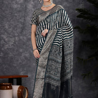 Adhira Dola Saree with Blouse for Premium Ethnic and Wedding Wear | ALL-ADHIRA-183