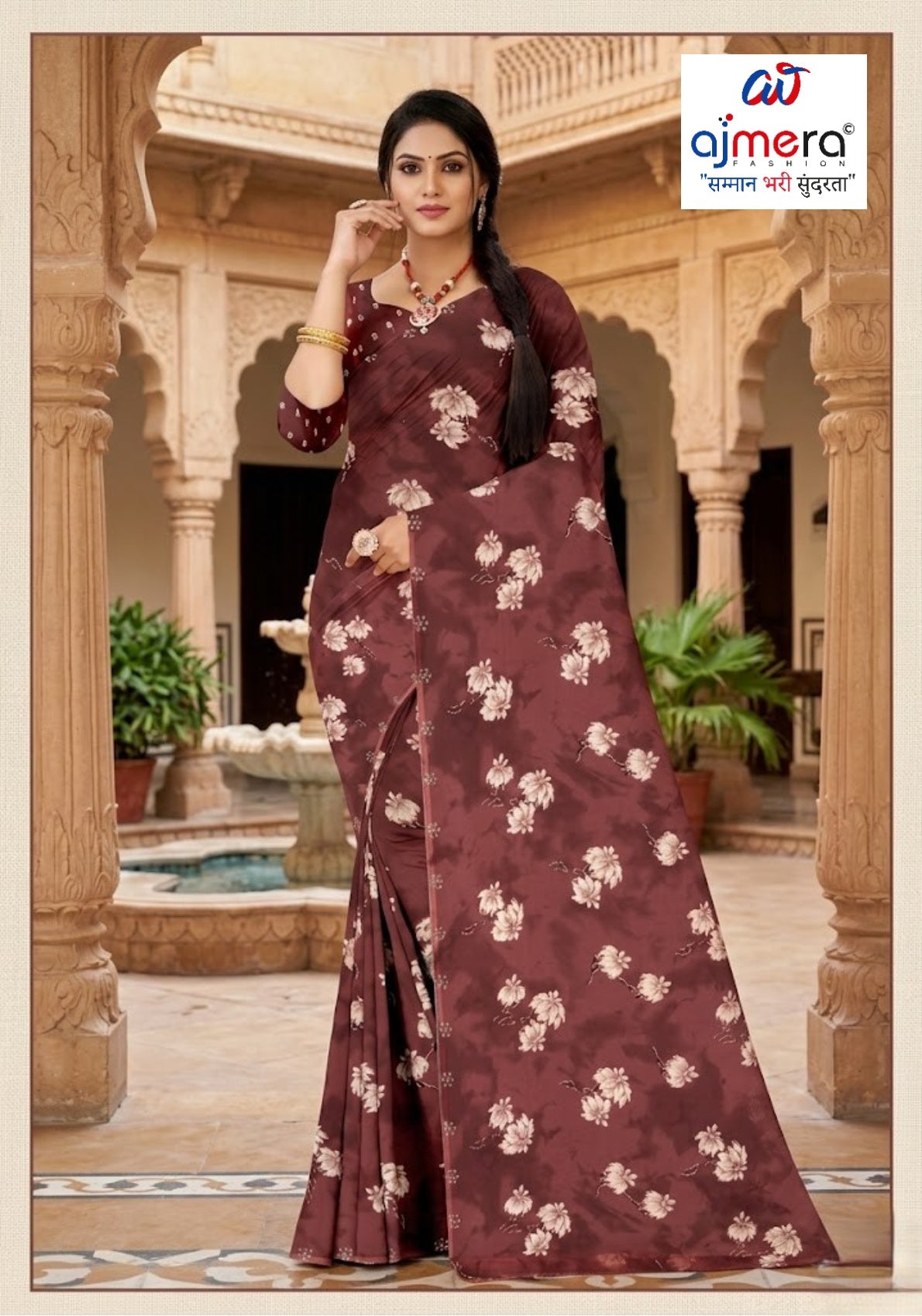 Trendy Printed Saree with Blouse Piece for Women’s Ethnic Wardrobe | GLC-PARVANA