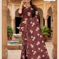 Trendy Printed Saree with Blouse Piece for Women’s Ethnic Wardrobe | GLC-PARVANA